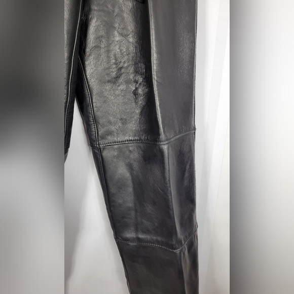 Vintage Harley-Davidson Leather Chaps Pants #569 Size L - Picture 8 of 16